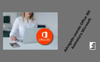 Advogado usando Office 365