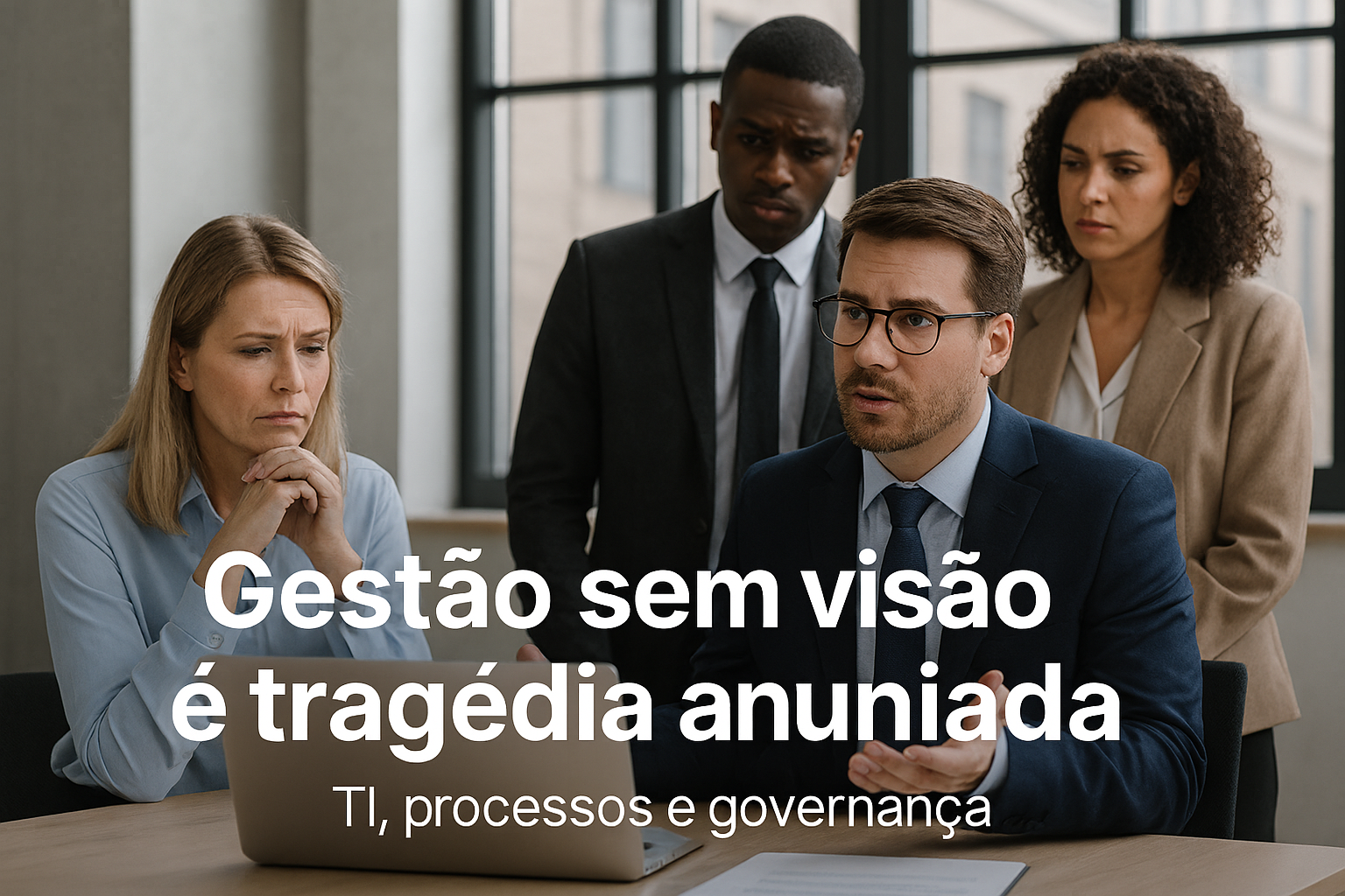 Gestão sem visão é tragédia anunciada – TI, processos e governança