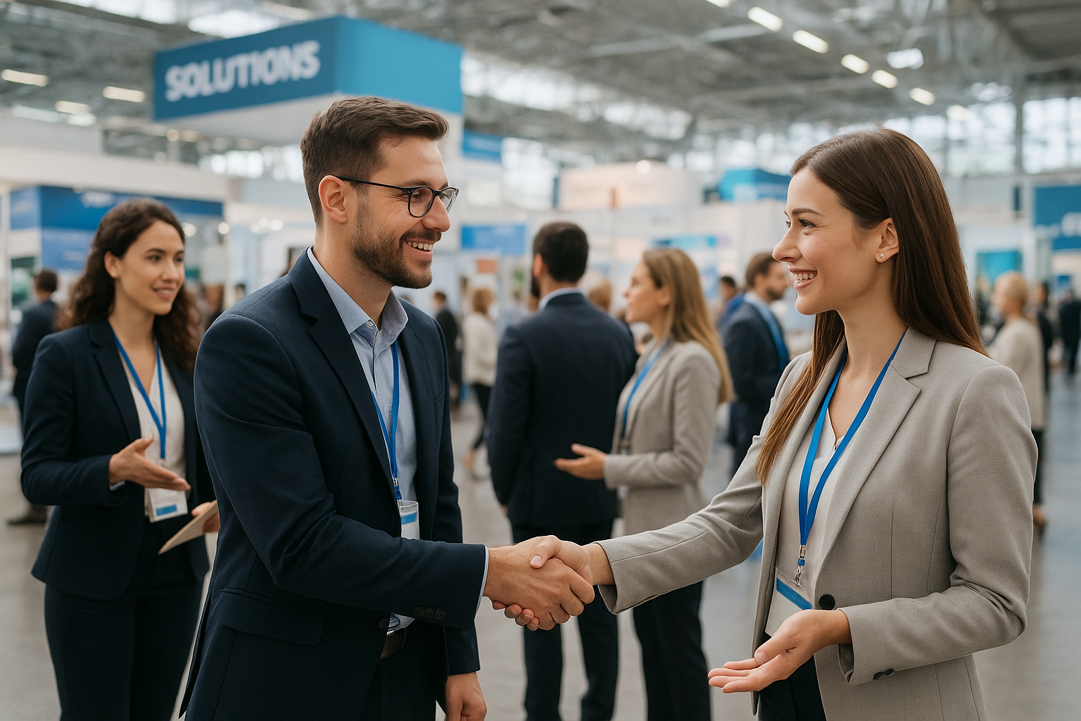 Interagir e criar oportunidades em Feira de Negócios