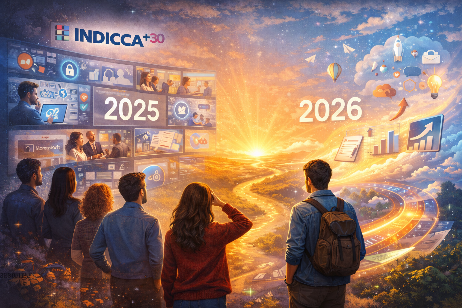 Retrospectiva 2025 na INDICCA ponto COM