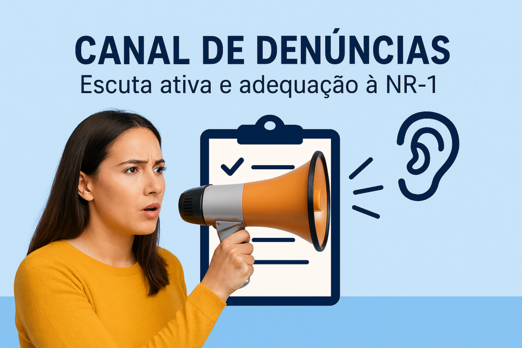 Canal de denuncias ou Escuta Ativa na NR1