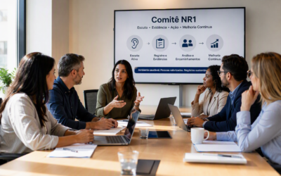 Comitê NR1: Escuta Ativa, Evidências e Gestão de Crise