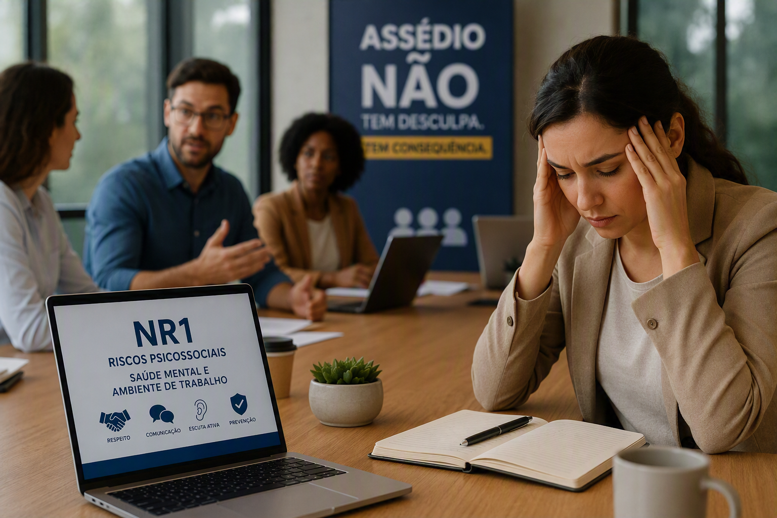 Assédio e Saúde Mental na NR1 by INDICCA.COM